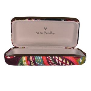 VERA BRADLEY Venetian Hard Clamshell Glasses / Sunglasses Case EUC